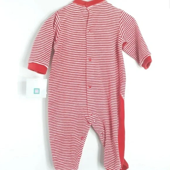 Little Me, 2-Piece Striped Santa Bear Outfit. NWT - Picture 4 of 9